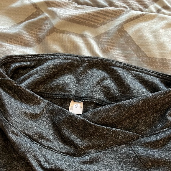 Grey Crossfront Leggings - Picture 2 of 2